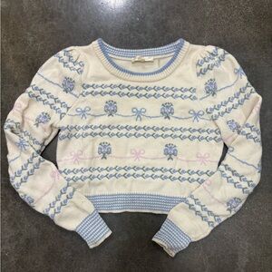 LoveShackFancy dolana knit pullover